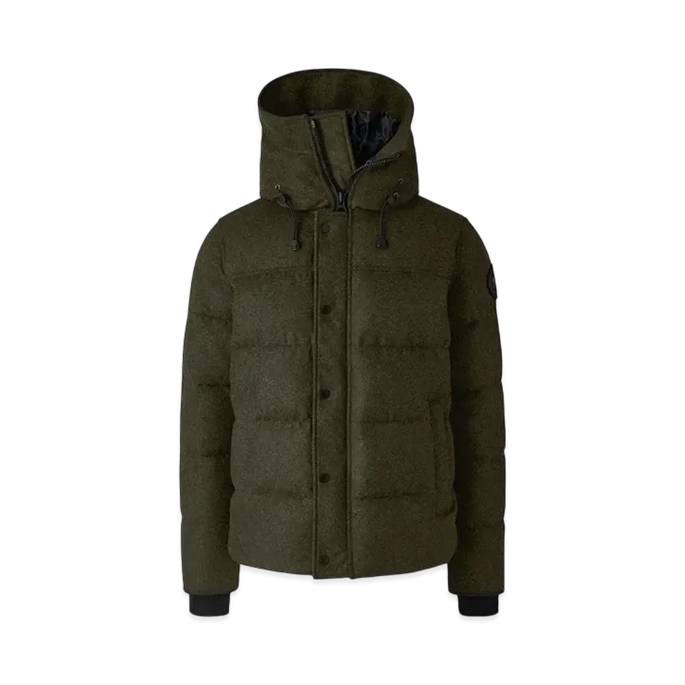 CANADA GOOSE MacMillan Parka Wool "MilitaryGreenMelange"
