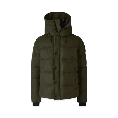 CANADA GOOSE MacMillan Parka Wool "MilitaryGreenMelange"