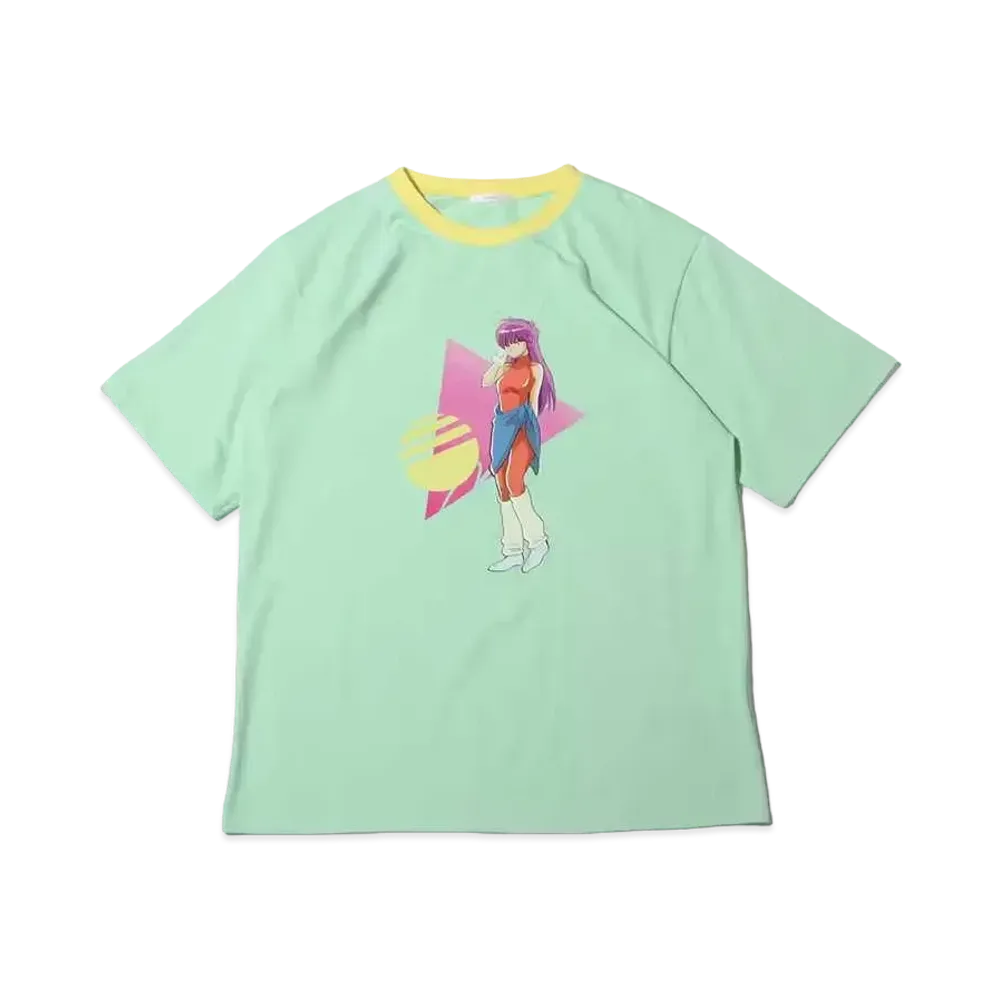 atmos pink x Ai Furihata Graphic T-Shirt "Mint"