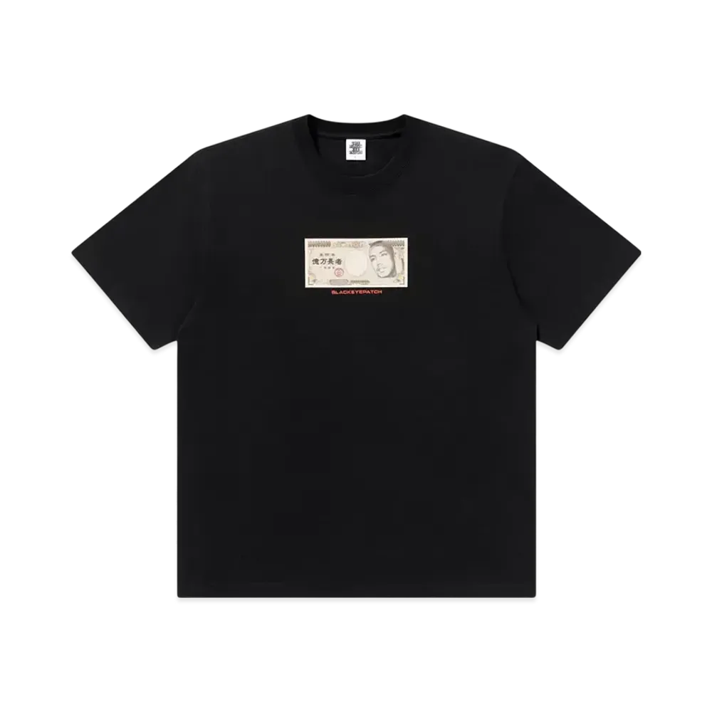 BlackEyePatch x Yuki Chiba "Billionaire" Tee "Black"