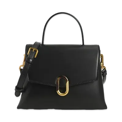 CHARLES & KEITH Stone Embellished Handle Bag "Black"