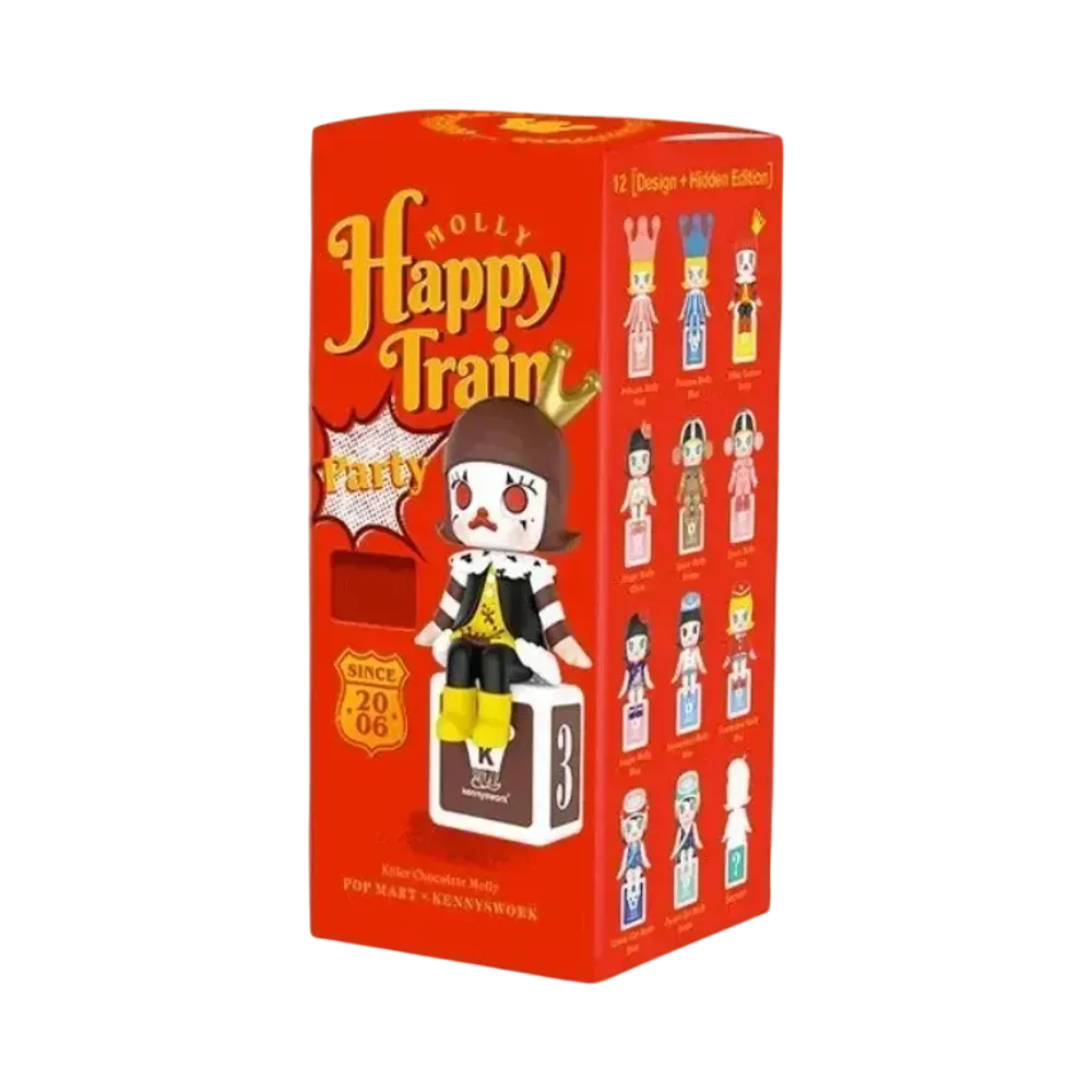 POP MART MOLLY Happy Train Party Series [Piece]
