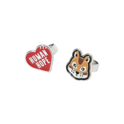 HUMAN MADE x j-hope of BTS HUMAN HOPE Ring Set "Red"