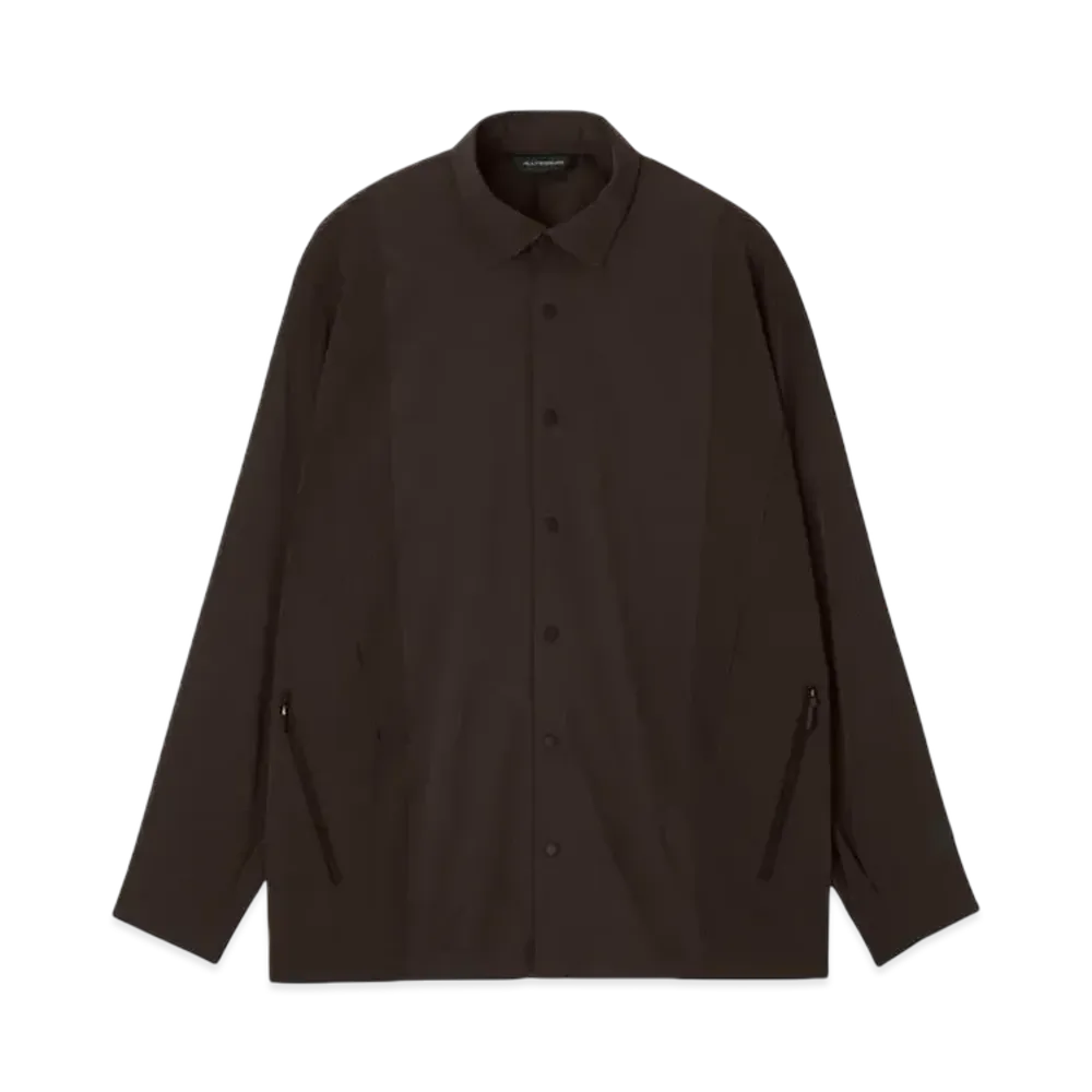 DESCENTE ALLTERRAIN Skimatec Air Shirt Jacket "Deep Mahogany"
