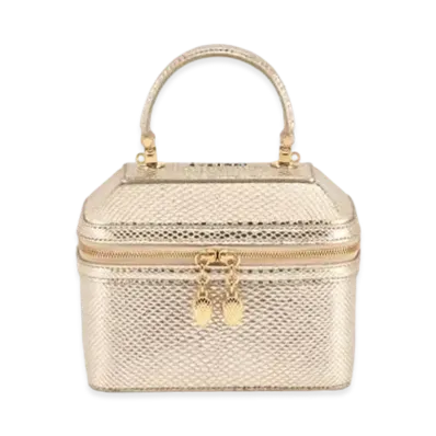 BVLGARI Serpenti Forever Jewelry Box "Light Gold"
