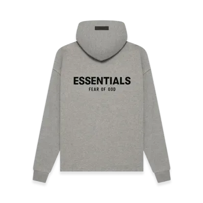 FEAR OF GOD Fear Of God Essentials Fear Of God Stretch Relaxed Hoodie Dark "Oatmeal"