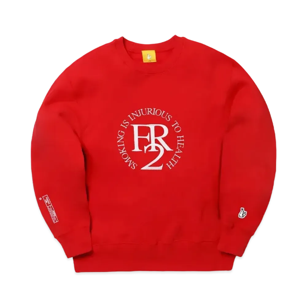 FR2 Health Crew Sweat "Red"