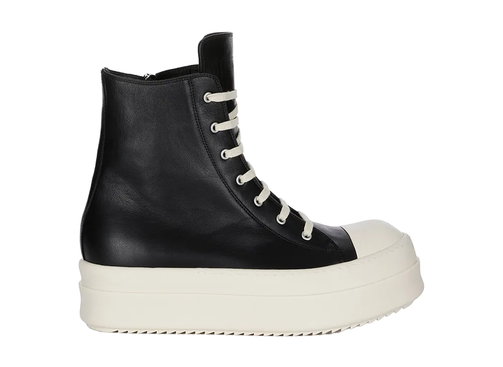Rick Owens Women's Mega Bumper Sneaks "Black/Milk"