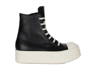Rick Owens Women's Mega Bumper Sneaks "Black/Milk"