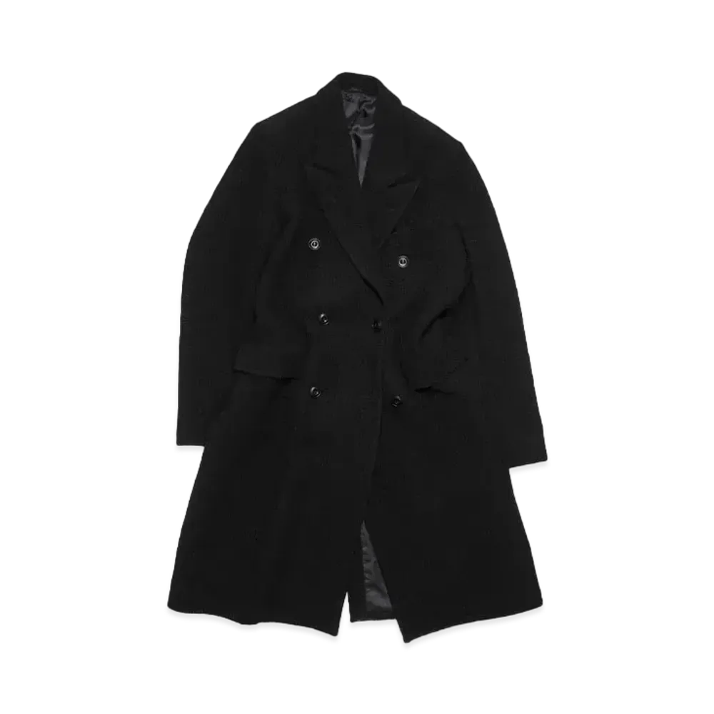 Acne Studios Double-Breasted Wool Coat "Black"