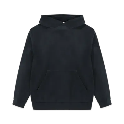 1017 ALYX 9SM Garment Dye Boxy Hoodie "Washed Black"