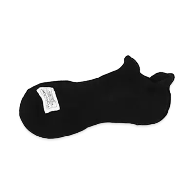 visvim VS ACHILLES SOCKS LO "Black"