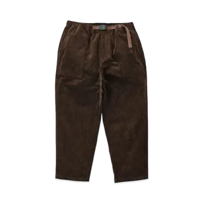 GRAMICCI Corduroy Loose Tapered Pants "Dark Brown"