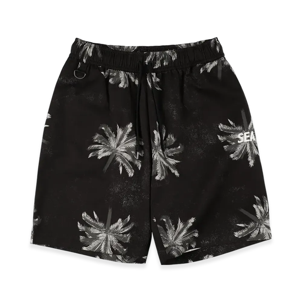 WIND AND SEA Palm Tree Short "Black"