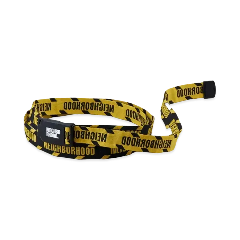 NEIGHBORHOOD Jacquard Belt "Yellow"