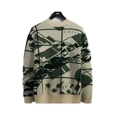 Kith Paris Atlas Crewneck "Sandrift"