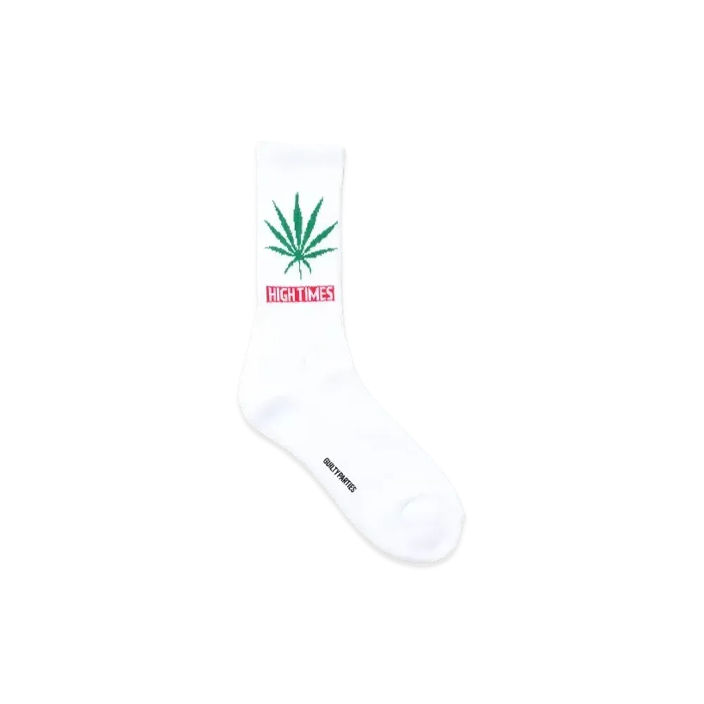 WACKO MARIA x High Times / Jacquard Socks "White"