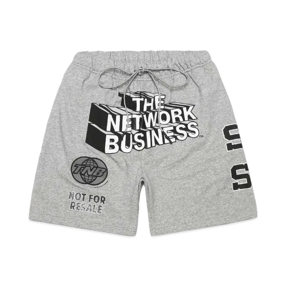 THE NETWORK BUSINESS Sweat Short Pants "Gray" TNBP010-0055