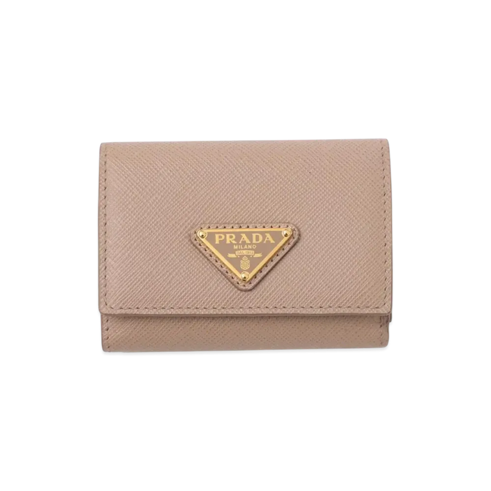 PRADA Saffiano Triangolo "Cipria"