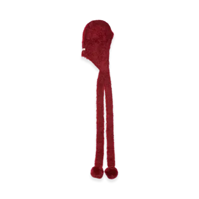 Acne Studios Mohair Cap with Ear Flaps "Burgundy"
