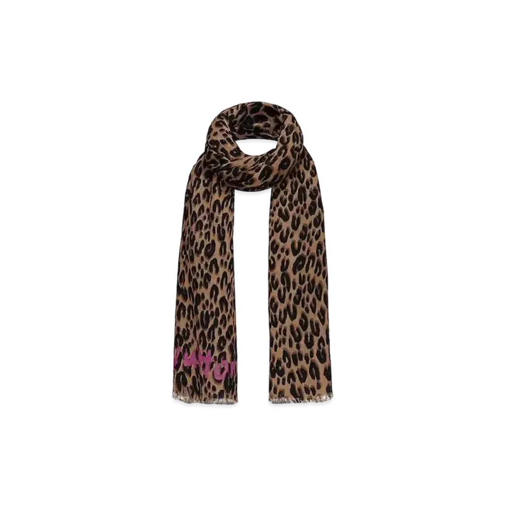 Louis Vuitton Leopard Stole