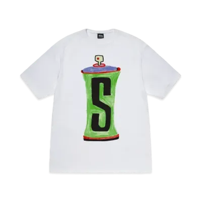 Stussy Spraycan Tee "White"