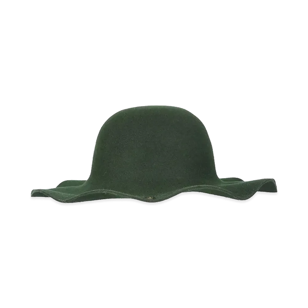 AMI PARIS Borsalino Hat "Green"