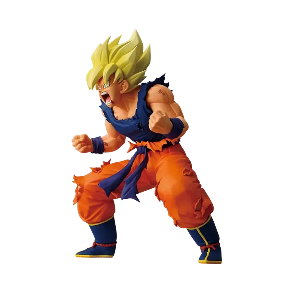 BANDAI "Ichiban Kuji" -Dragon Ball BATTLE OF THE SUPER SAIYAN- B Prize Super Saiyan Son Goku MASTERLISE