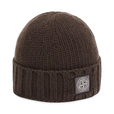 Stone Island N17B6 GEELONG WOOL "Dark Brown"