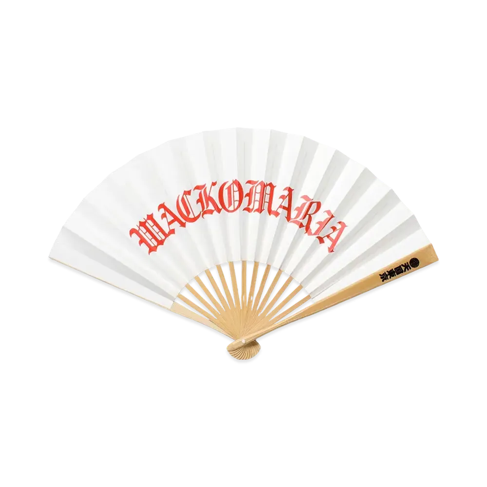 WACKO MARIA Folding Fan "Red"