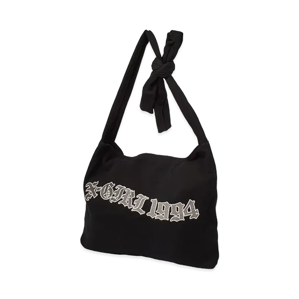 X-Girl Women's Sweat Shoulder Bag "Black"