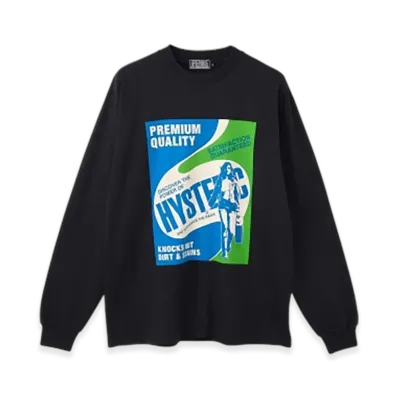 HYSTERIC GLAMOUR Hysteric Detergent T-Shirt "Black"
