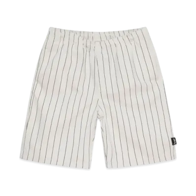 Stussy Brushed Beach Shorts "Bone Stripe"