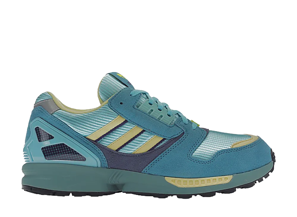 adidas ZX 8000 "Light Blue/Shock Yellow/Sand" (2021)