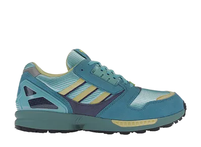 adidas ZX 8000 "Light Blue/Shock Yellow/Sand" (2021)