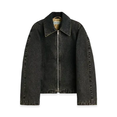 OUR LEGACY Women's Cinched Jacket "Deep Blue Indigo Canvas"