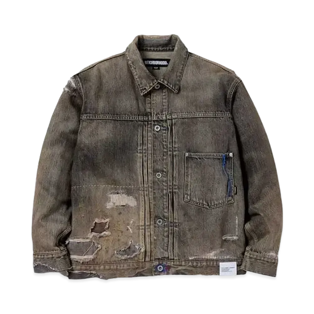 NEIGHBORHOOD Savage Denim Type-1 Jacket "Black"