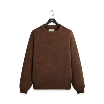 Kith 101 for ssstein Wool Alpaca Knit Crewneck Pullover "Mulch"