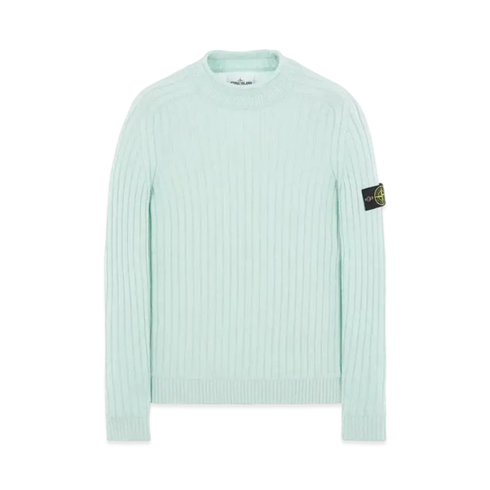 Stone Island 537B6 GEELONG WOOL "Light Green"
