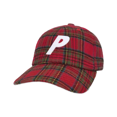 PALACE P 6-Panel "Red Check"
