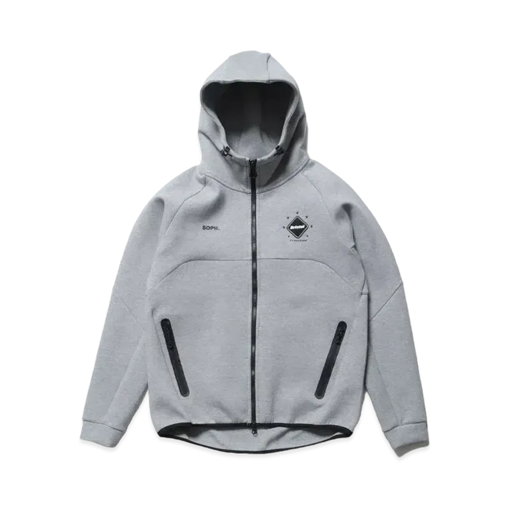 F.C.Real Bristol Tech Sweat Ventilation Hoodie "Gray"