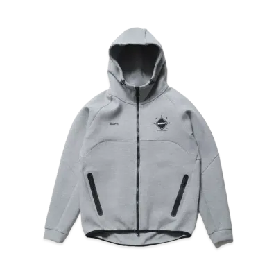 F.C.Real Bristol Tech Sweat Ventilation Hoodie "Gray"