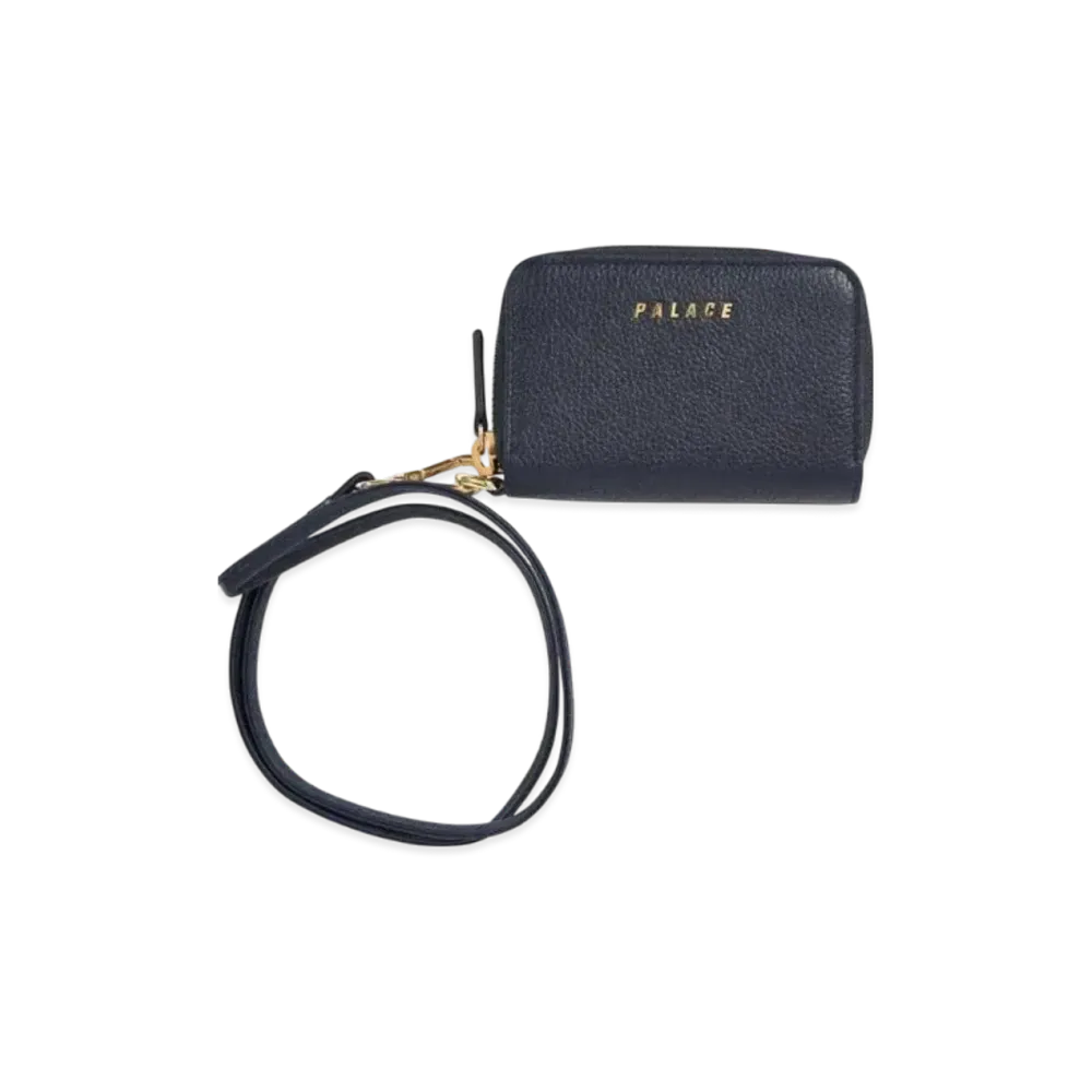 PALACE Leather Wallet "Navy"