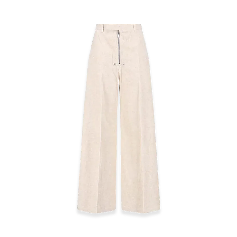 Rick Owens Women's Trousers "White"