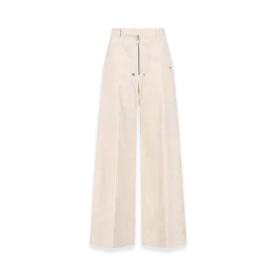 Rick Owens Women's Trousers "White"