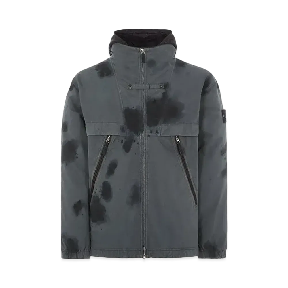 Stone Island 435E1 Hand Colouring On David-Tc Down "Lead"
