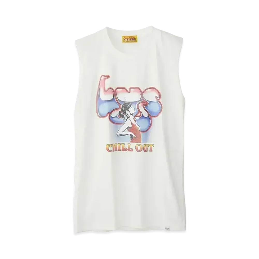 HYSTERIC GLAMOUR Sound Of Chill Out No Sleeve "White"