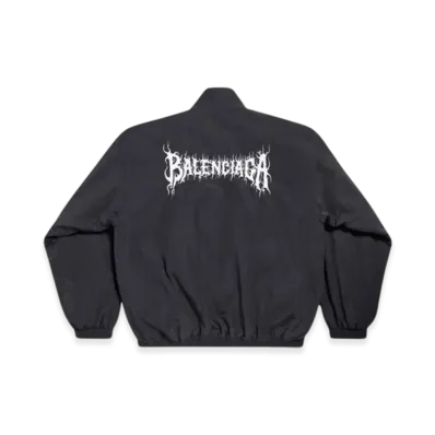 BALENCIAGA DIY Metal Outline Tracksuit Jacket in "Black"