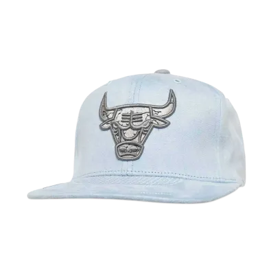 Mitchell&Ness NBA DAY 4 SNAPBACK BULLS "LIGHT BLUE-HEATHER"