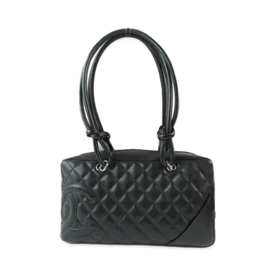 CHANEL Cambon Bowler Bag "Black"